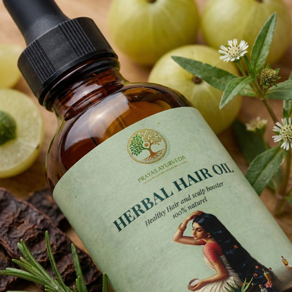 Prayas Ayurveda Herbal Hair Oil